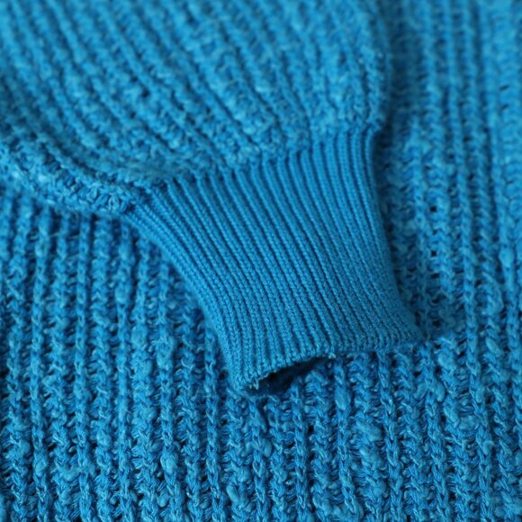 Modango Vintage Blue Knit Sweater (56) - Picture 4 of 11